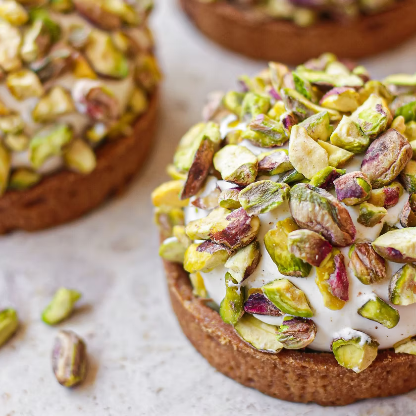 Tarte Pistache & Fleur d'Oranger