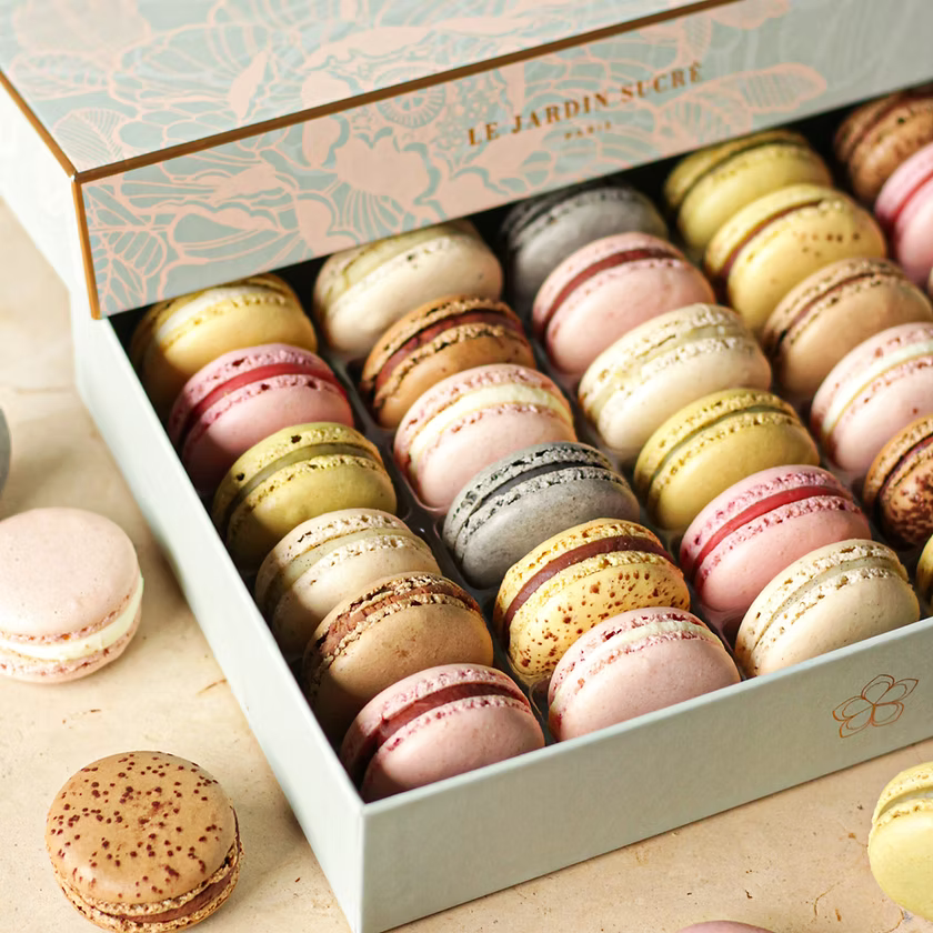Coffret de 30 macarons
