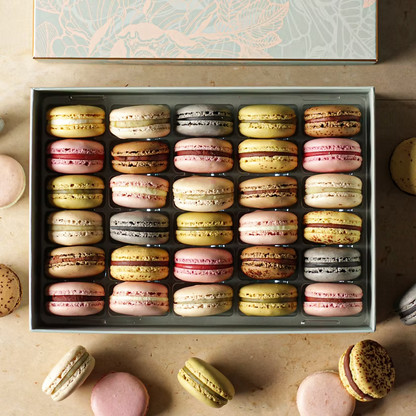 Coffret de 30 macarons