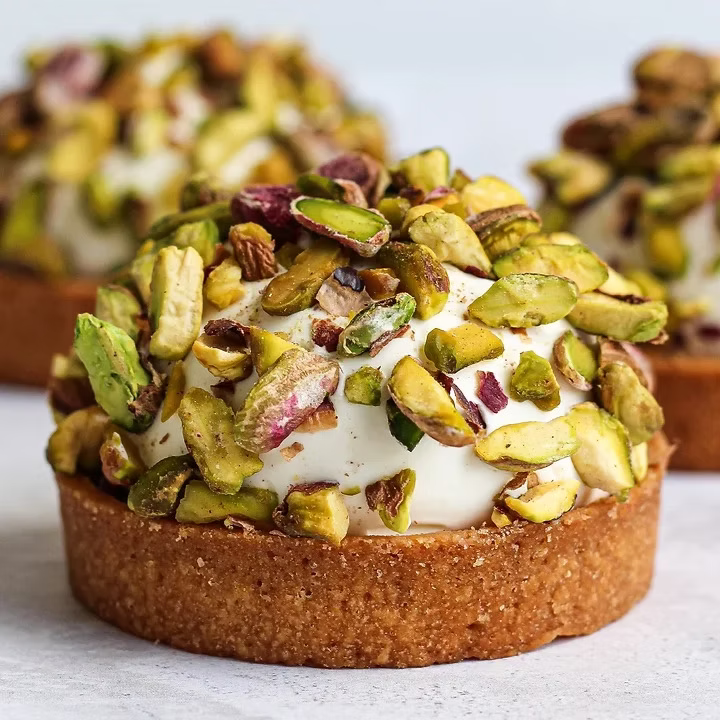Tarte Pistache & Fleur d'Oranger