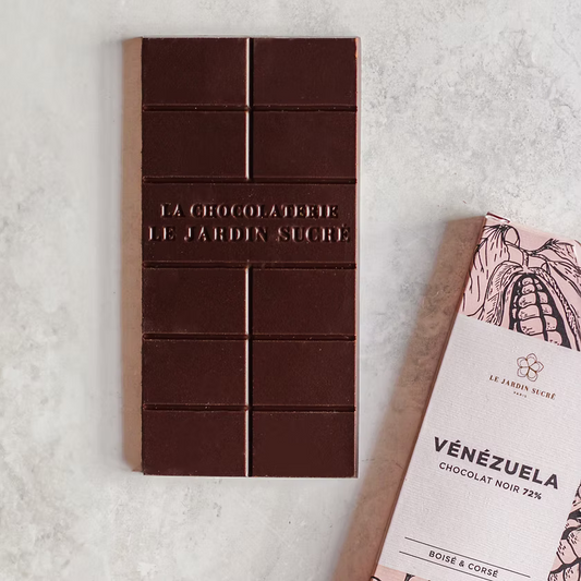 Tablette Chocolat Noir 72% Pure Origine Vénézuéla