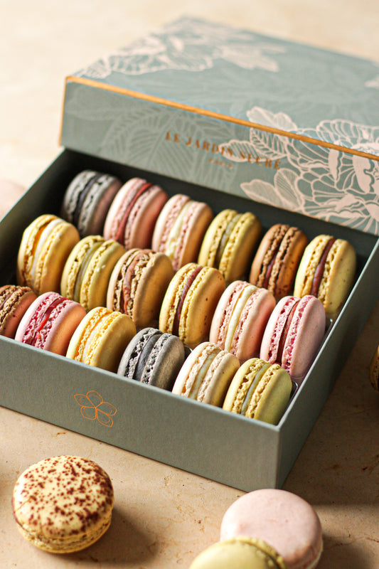 Coffret de 18 macarons
