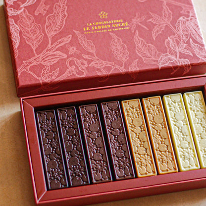 Coffret 8 Barres Praliné
