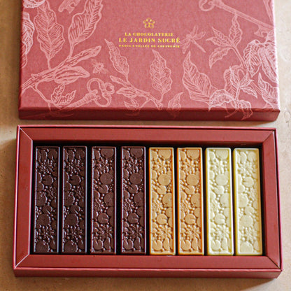 Coffret 8 Barres Praliné