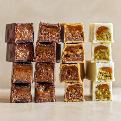 Coffret 4 Barres Praliné