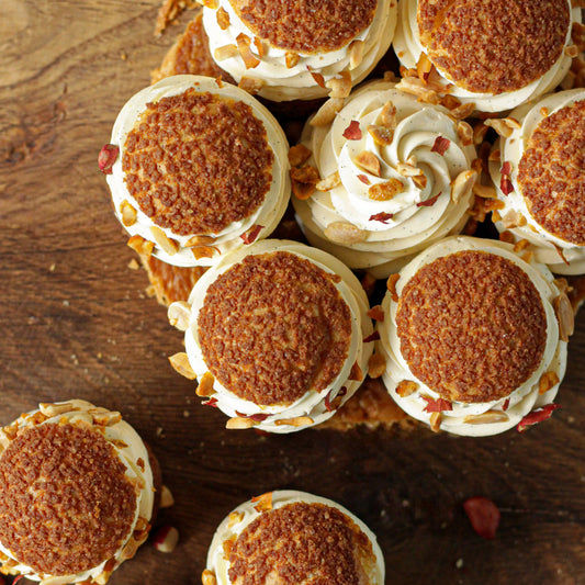 Chou Vanille, Caramel & Cacahuète